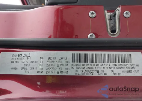 2019 Jeep Cherokee Latitude 4X4 from USA, damaged, VIN 1C4PJMCB5KD157762